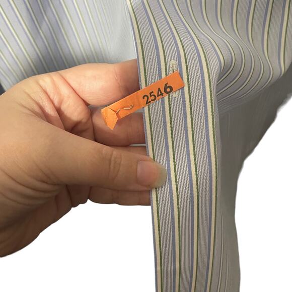 J Crew Striped Button Down Men’s Shirt - Picture 4 of 6